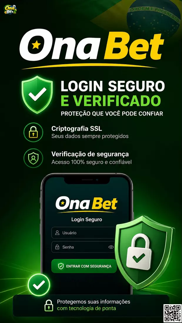 segurança de login Ona Bet